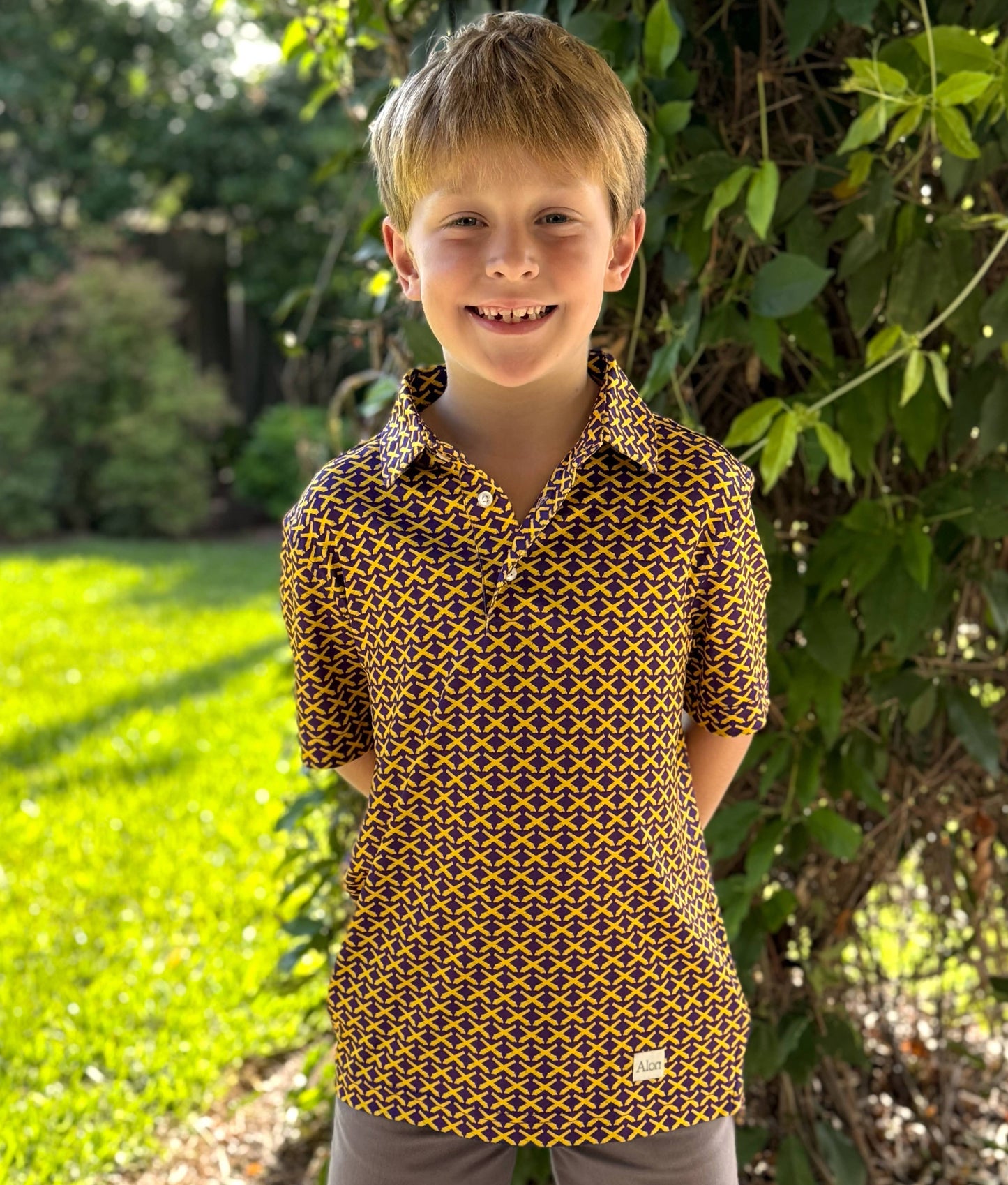 Youth Ole War Skule Performance Polo